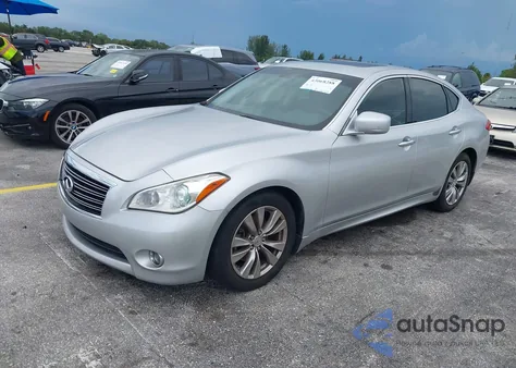 2012 Infiniti M37 из США, поврежденный, VIN JN1BY1AP3CM332694